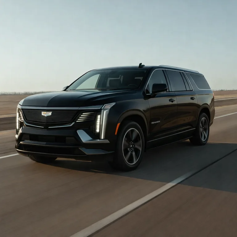 Black Cadillac Escalade IQ